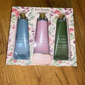 Love Beauty Hand Cream Trio - Gift Set - NIB